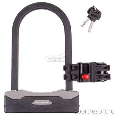 Велозамок M-Wave B 247 shackle U-lock с ключом 5-234012